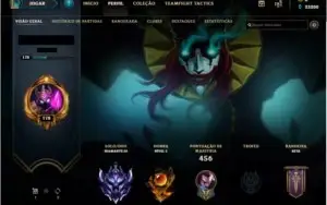 Conta League of Legends Diamante