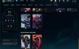 Conta GM lol