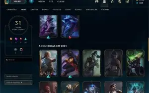 Conta GM lol