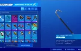 Conta Fortnite com skin Glow e pacotes