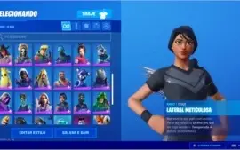 Conta Fortnite com skin Glow e pacotes