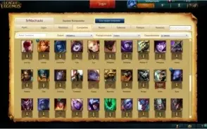 Conta do LoL - Borda Prata - 75 Champs - 19 Skins