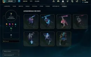 Conta Lol diamante IV (67 win rate) / Valorant ouro 2