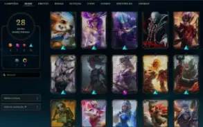 conta lol nova acompanha dados e email