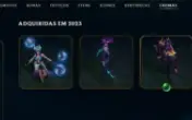 conta lol nova acompanha dados e email