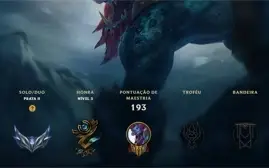 Conta LoL com Skin e Prime
