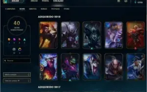 Conta LOL D4