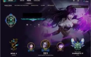 Conta LOL D4