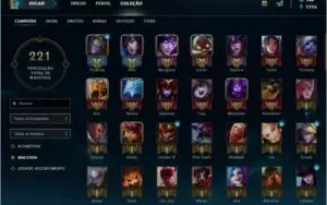 Conta LOL D4