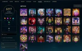 Conta Lol 881 Skins
