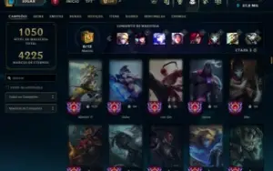 Conta Lol 881 Skins