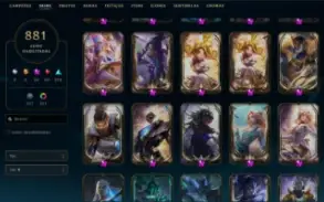 Conta Lol 881 Skins