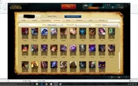 Conta LOL Prata 1 com borda Platina