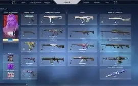 Vendo Conta de Valorant Com Varias Skins e Ja foi Imortal