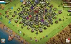 Clash of Clans - CV10 semi upado