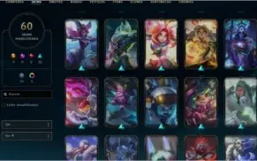 Conta de Lol 60 skins/ Mini chibi Jinx tft/ Gold 2 solo duo