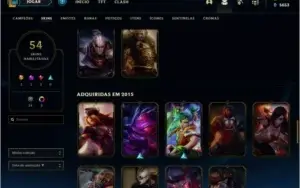Conta lol 53 SKINS, CHROMA , LVL 81