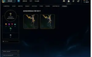 Conta lol 53 SKINS, CHROMA , LVL 81