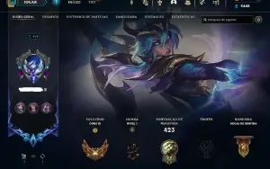 Conta Ouro 4 Com Todos Os Campeões E Mais De 300 Skins Promo
