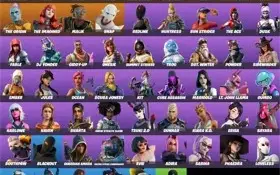 Conta de Fortnite Season 5 cap 1