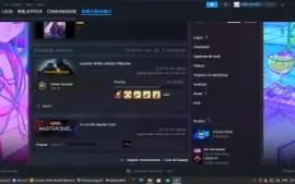 Conta csgo com prime e 2k horas, level 14 steam
