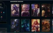 LoL Plat 5 C/ Borda +31 Skins 2 Lendarias/95Champs/Barato.