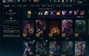 Prata 3 com 25 Champs e 5 Skins