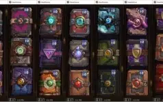 Conta Antiga Hearthstone: 64.170 Gold, 161.585 Pó, 186 Packs