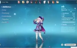 Kazuha + Hutao + Lança de Jade - AR50