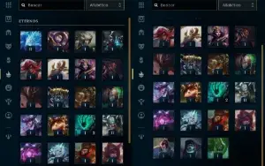 Conta de LoL com quase 10 anos, todos os Campeões