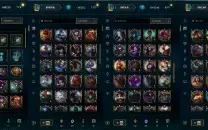 Conta de LoL com quase 10 anos, todos os Campeões