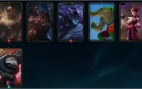 CONTA LOL GOLD IV (87 CHAMPS ; 45 SKINS ; NÍVEL 220)