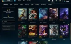 CONTA LOL MESTRE S11