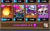 Conta Clash Royale,com mago de gelo