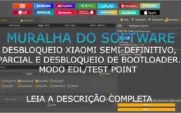 DESBLOQUEIO DE CONTA XIAOMI SEMI-DEFINITIVO E PARCIAL