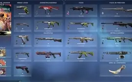 Conta riot com 754 skins no lol + skins no valorant