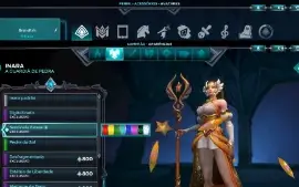 Conta paladins antiga muitas skins, molduras, icones