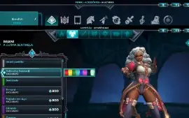 Conta paladins antiga muitas skins, molduras, icones