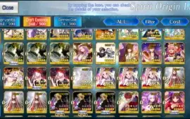 Fate Go Na 28Ssr (Merlin/Skadi/Castoria) 69Sr Farm/Dmg Ce's