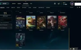 Conta LOL lvl18 com o novo champ. "SEET"