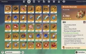 [AR56]Xiao/Hutao+Homa/Shogun/Zhongli/Albedo/ e muito mais!