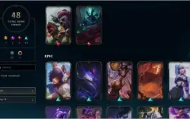 Vendo conta Plat 1 / 48 skins / 60% winrate