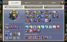 Conta Clash of clans CV14 semi full