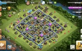 Conta Clash of clans CV14 semi full