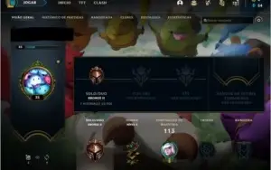 Conta Bronze II barata para smurf LOL