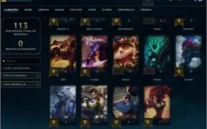 Conta Bronze II barata para smurf LOL