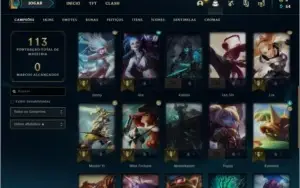 Conta Bronze II barata para smurf LOL