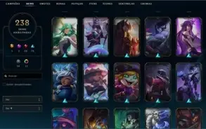 Conta diamante 2 / 238 skins / todos campeões