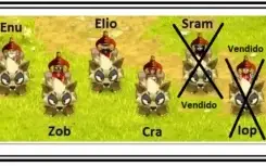 Vendo Team de 6 Chars Dofus Spiritia