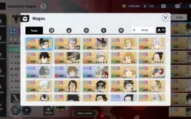 Black Clover M - End Game - Todos os Magos - Varios Magos S5